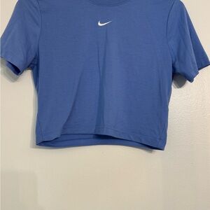 Nike Women's Short Sleeve Blue Tee